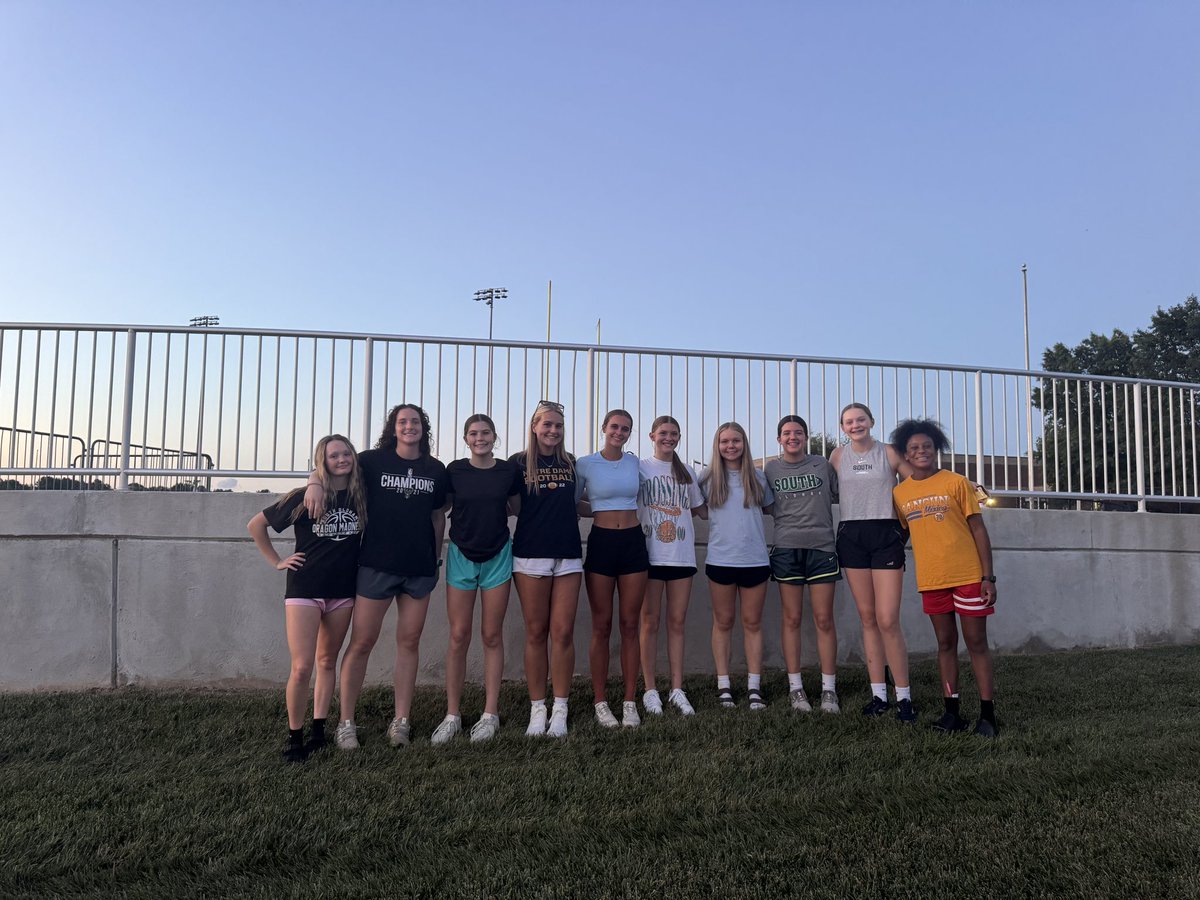 Football cleanup number 1. Appreciate the hard work our kids put in.