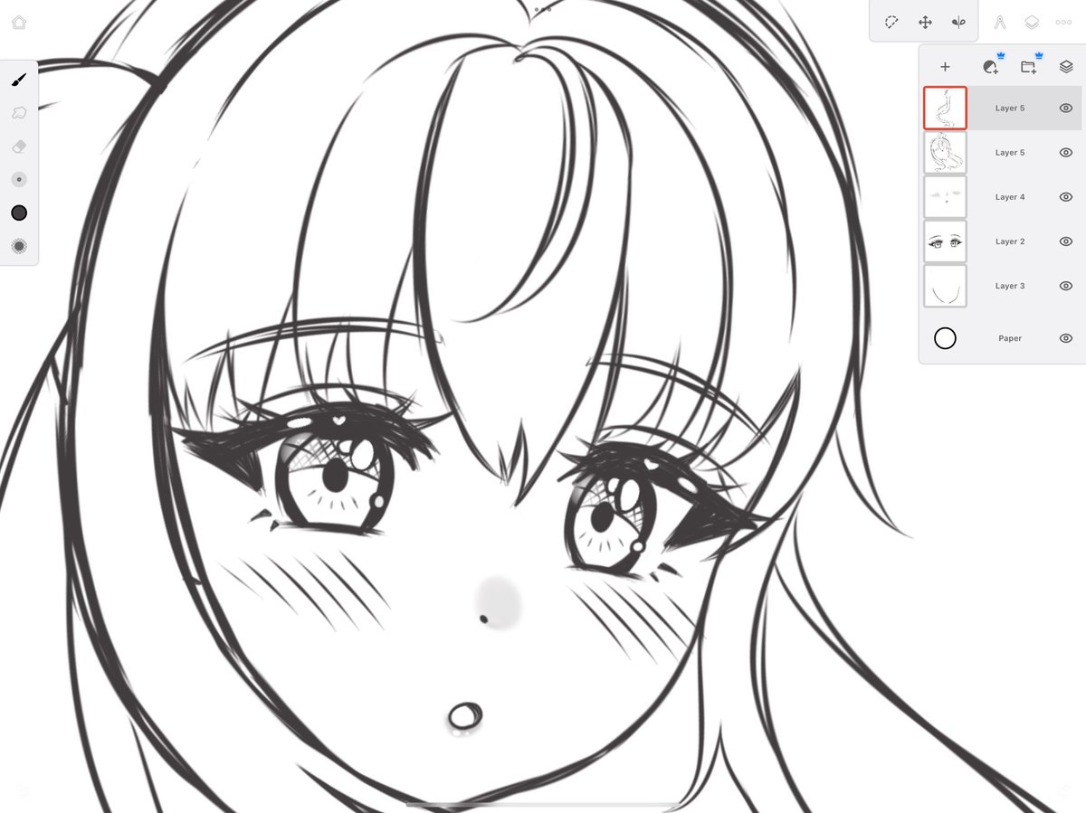 starbubbleart's tweet photo. first sketch with the new brush i found on infinite painter 🫶 
#digitalart #infinitepainter #animedrawing https://t.co/d4Btk3d7vA