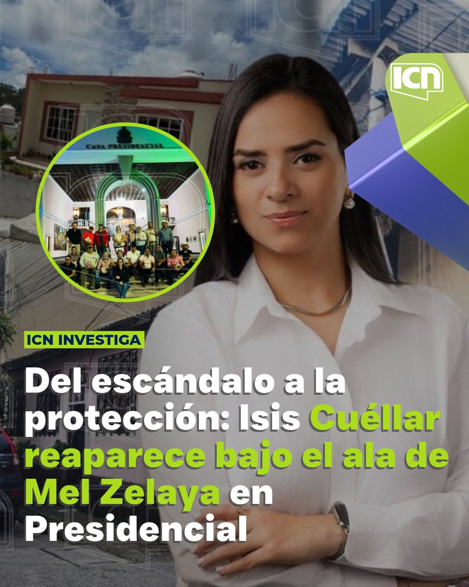 #Honduras 🔴| 𝐃𝐞𝐥 𝐞𝐬𝐜𝐚́𝐧𝐝𝐚𝐥𝐨 𝐚 𝐥𝐚 𝐩𝐫𝐨𝐭𝐞𝐜𝐜𝐢𝐨́𝐧: 𝐈𝐬𝐢𝐬 𝐂𝐮𝐞𝐥𝐥𝐚𝐫 𝐫𝐞𝐚𝐩𝐚𝐫𝐞𝐜𝐞 𝐛𝐚𝐣𝐨 𝐞𝐥 𝐚𝐥𝐚 𝐝𝐞 𝐌𝐞𝐥 𝐙𝐞𝐥𝐚𝐲𝐚 𝐞𝐧 𝐏𝐫𝐞𝐬𝐢𝐝𝐞𝐧𝐜𝐢𝐚𝐥 

 La expulsión de la diputada Isis Cuéllar de Libertad y Refundación (<a href="/PartidoLibre/">Partido Libre</a>)