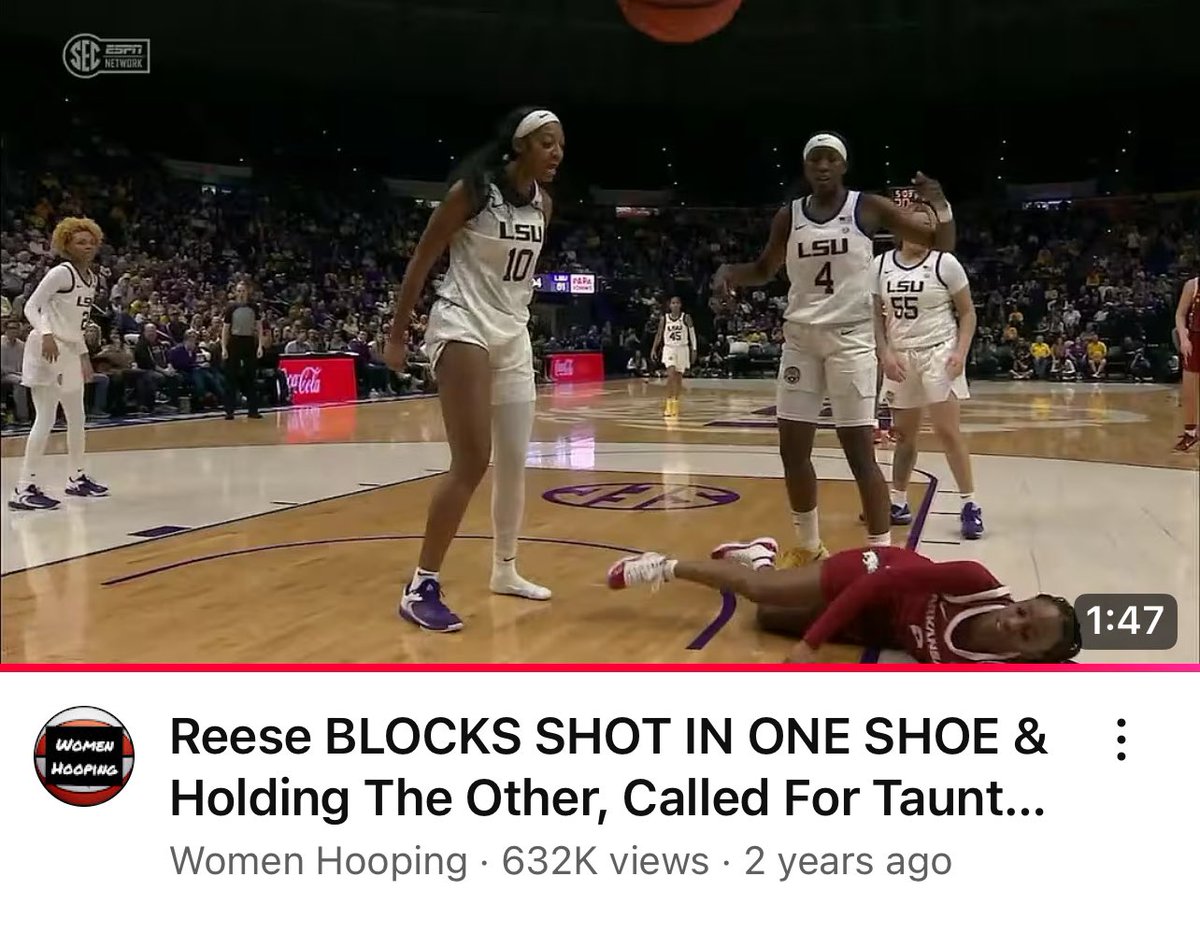 Angel Reese was well known BEFORE the National championship. I’m done for tonight….  I think 🫣