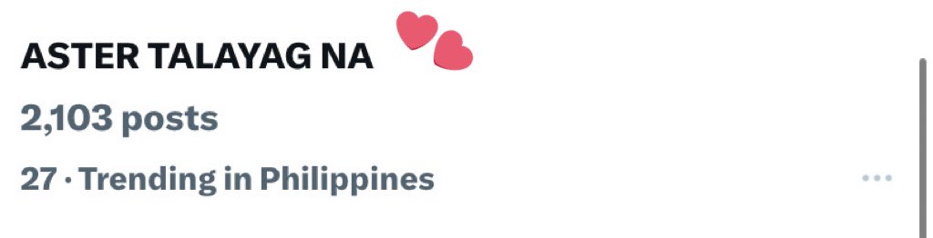 nasa list pa rin tayo 🥹 

ASTER TALAYAG NA
#ASTER #ASTER_TALAYAG
#TALAYAGAlbumOutNow
<a href="/_asterofc/">ASTER</a>