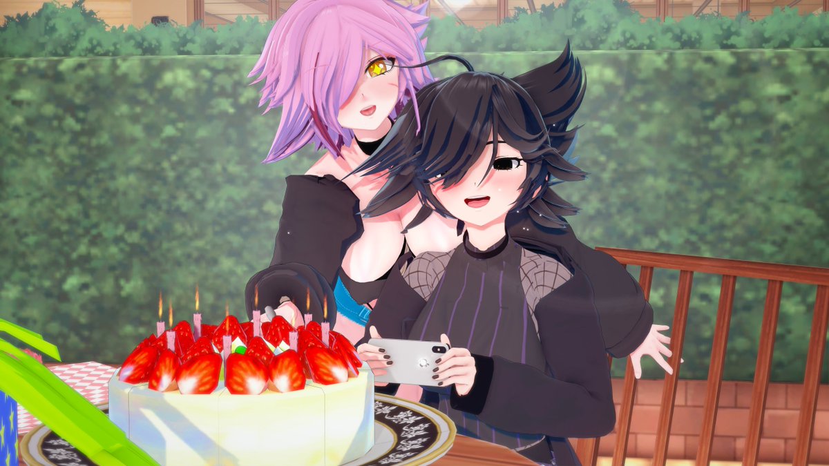 Un render de cumpleaños para <a href="/KarmaVT_/">Karma ☠️ | OWOZU</a> y <a href="/NeneEfthy/">Nene💜☠️</a> !

#karmaVTart #nefthyart