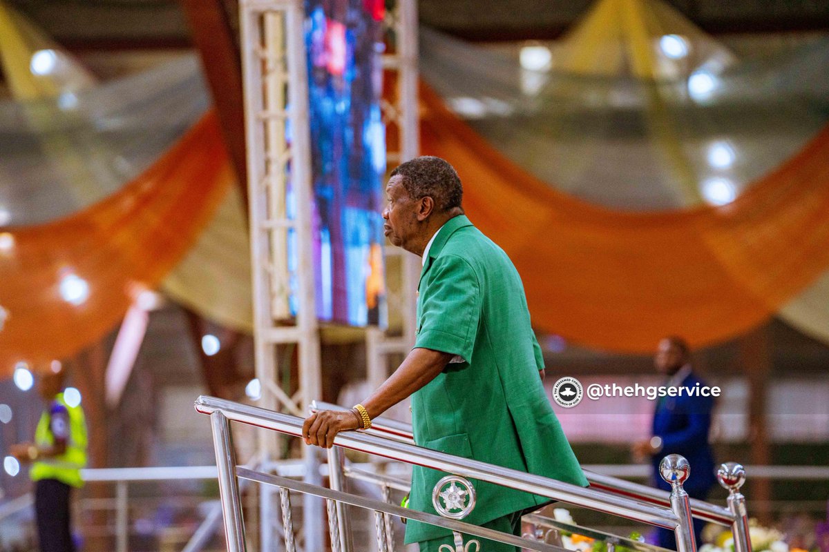 PastorEAAdeboye's tweet photo. The Lord says there's someone here tonight; He says you will never be disgraced again.

Day 5
Holy Ghost Service 

#TheOvercomers
#RCCGAnnualConvention2025
#RCCG https://t.co/TKJg2fYqqP