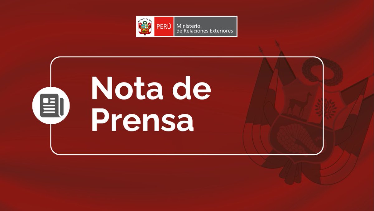 #NoticiasTorreTagle | La Cancillería presentó nota de protesta por invasión del espacio aéreo por parte de un avión militar colombiano.

👉gob.pe/es/n/1223518