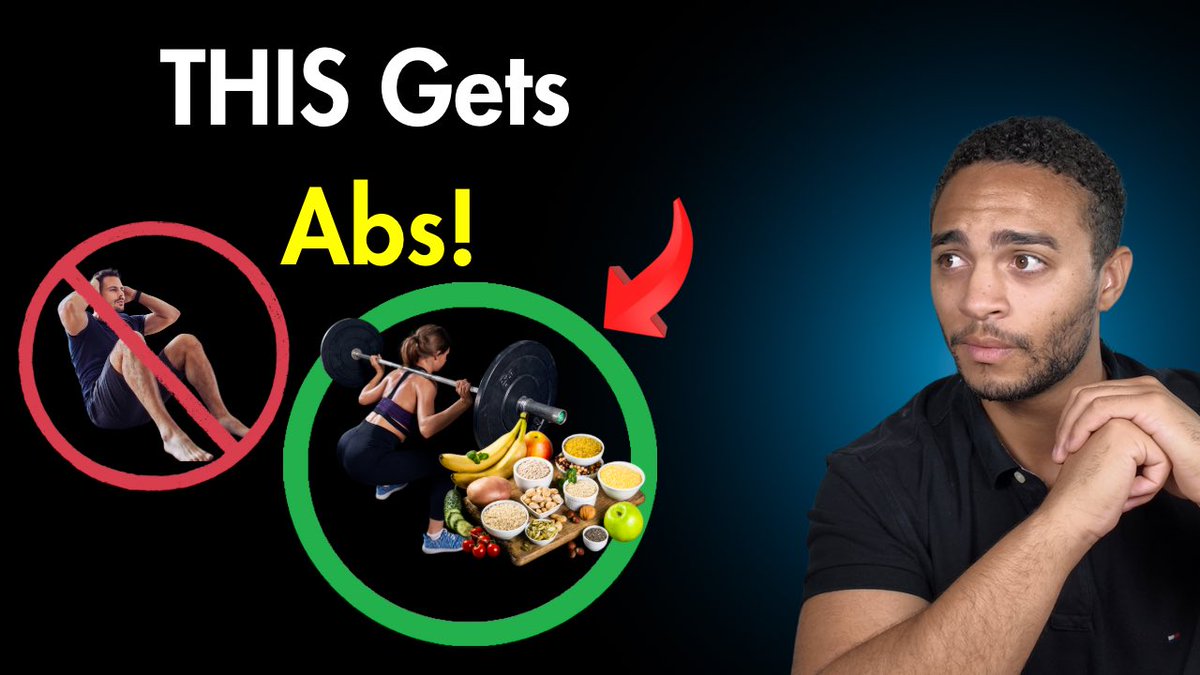NEW YOUTUBE VIDEO OUT NOW 🚨

THIS IS WHY YOUR ABS AREN’T SHOWING
⬇️

youtu.be/f-LtofoWbIE?si…