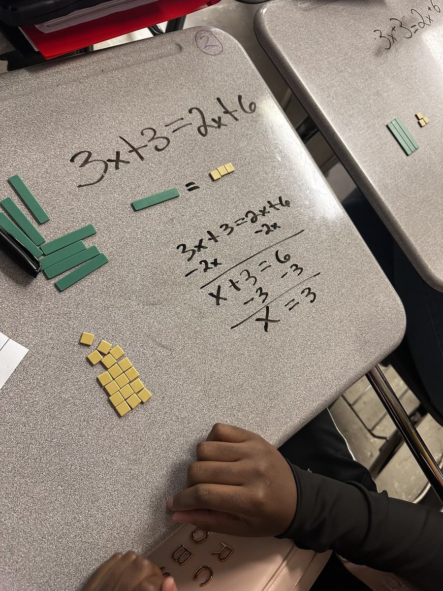 MrsTChapp's tweet photo. Great start in 8th grade math @WMSHCS , Excited to kick off our  @GaDOEMath task! My students loved using manipulatives and were fully engaged in their learning. @Math_HCS @wilkerson_banks 
#Education #GAdoe #StudentEngagement #8thgrademath https://t.co/NYmclYHAOZ