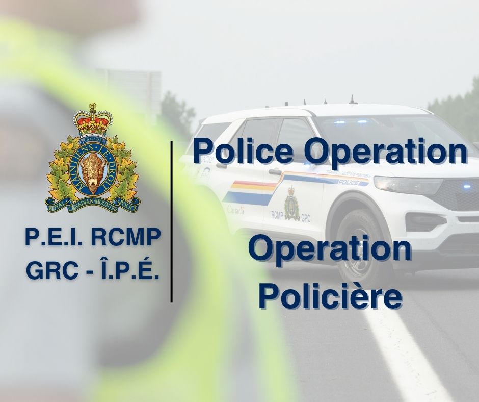 PEI RCMP are engaged in a police operation in the Urbainville area of Prince County. Several police vehicles are present. RCMP are asking the public to avoid this area. Rte 124 (Wellington Rd.) &amp; Rte 125 (Hacmatack Rd.) are closed to all traffic. Updates on PEI RCMP social media.