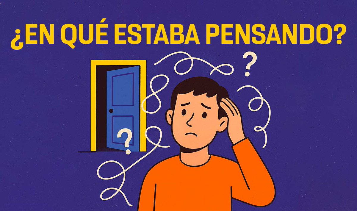 IIUNAM's tweet photo. ¿Te ha pasado que vas decidido, cruzas la puerta… y de pronto, olvidas por completo qué ibas a hacer? Esta desconcertante experiencia es más común de lo que se piensa y tiene una explicación científica. Entérate https://t.co/A0oWvbvYov https://t.co/nB0EVRdRWg