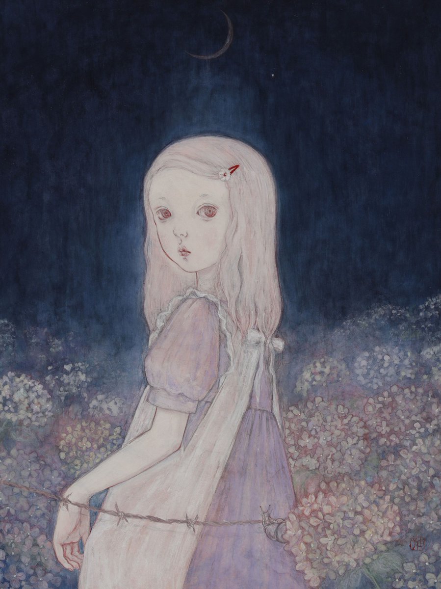 永見 由子 個展

『 戻れない場所へ 』

会期：2025.10.23(木) ～ 10.27(月)

時間：13:00 ～ 18:30 (最終日は17:00まで)

会場：gallery hydrangea (東京 曳舟)

音楽：郁川 舞

入場無料

詳細：gallery-hydrangea.shopinfo.jp/posts/57177695

戻れない場所
そこは振り返っても、もう在ることのない場所