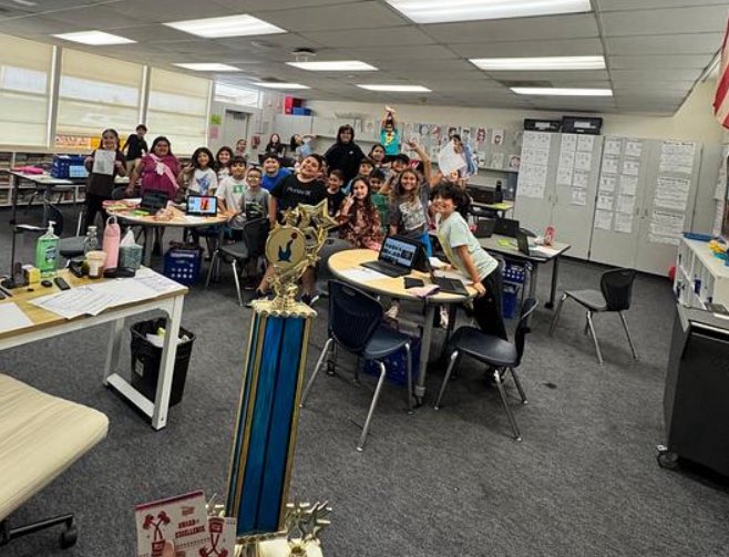 Central SBUSD (@centralsbusd) on Twitter photo Mrs Sanchez’s class celebrating their 98% attendance rate for the week. You earned the trophy <a href="/centralSBUSD/">Central SBUSD</a> Congrats <a href="/SBUSD_NEWS/">SBUSD NEWS</a> <a href="/Supt_SBUSD/">Jose A. Espinoza</a> Mrs Sanchez’s class celebrating their 98% attendance rate for the week. You earned the trophy <a href="/centralSBUSD/">Central SBUSD</a> Congrats <a href="/SBUSD_NEWS/">SBUSD NEWS</a> <a href="/Supt_SBUSD/">Jose A. Espinoza</a>