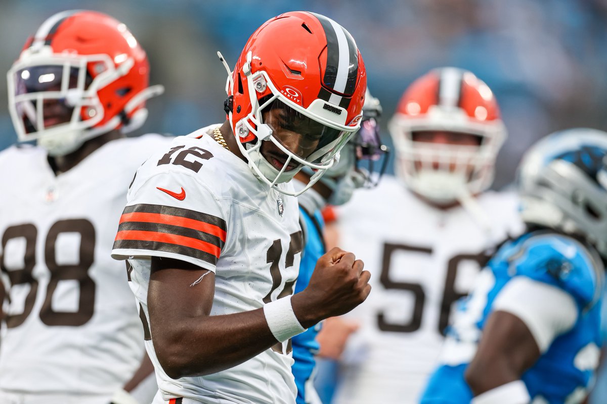 overtime's tweet image. Shedeur Sanders preseason debut:
14/23
138 PASS YDS
2 TDs
0 INTs
19 RUSH YDS