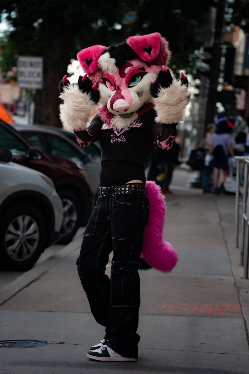 Rare awesome photo of me in my fursuit from Ika!! I need to get more photos when I suit up lol