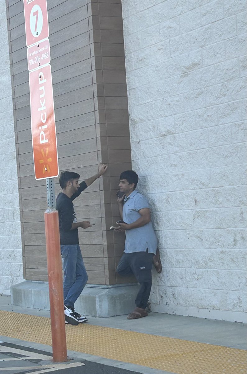 Mans is out here with 3 phones