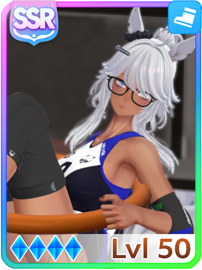 HumanRebel_'s tweet photo. 2 SSR Pulls! 🐎

📸: @justbeanlol 
#Lasyusha #umamusme #VRChat #booth_pm https://t.co/GFL1xACSiu