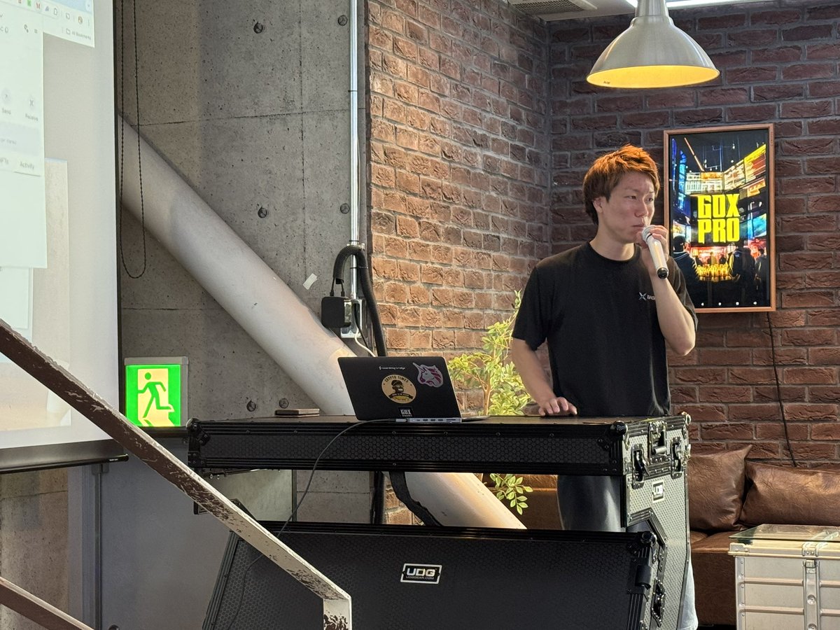 Crypto Lounge GOX | 「GOX PRO」サービス開始! (@groove_on_x) on Twitter photo boarding bridge <a href="/bb_jpdao/">boarding bridge</a> とUniswap Labs <a href="/Uniswap/">Uniswap Labs 🦄</a> 共同開催のWeb3ワークショップ始まりました!🧑💻
この時間はtakaさん <a href="/taka_eth/">taka.eth</a> の講義中です!
『ブロックチェーンの基礎』とはいっても掘り下げると今まで理解していなかったことが多く勉強になります📝 boarding bridge <a href="/bb_jpdao/">boarding bridge</a> とUniswap Labs <a href="/Uniswap/">Uniswap Labs 🦄</a> 共同開催のWeb3ワークショップ始まりました!🧑💻
この時間はtakaさん <a href="/taka_eth/">taka.eth</a> の講義中です!
『ブロックチェーンの基礎』とはいっても掘り下げると今まで理解していなかったことが多く勉強になります📝