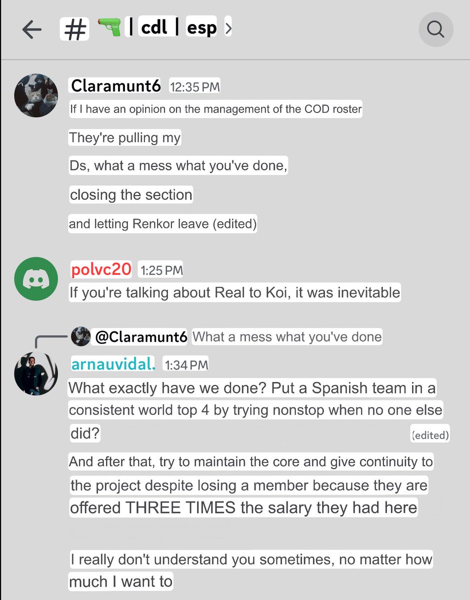 TheFlank's tweet photo. 🚨 BREAKING: ReeaL possibly set to join KOI / @TorontoUltra!

Team Heretics founder Arnau Vidal shared his rostermania troubles in their public discord earlier today, confirming rumors in the process…

“losing a member because they are offered THREE TIMES the salary” 👀💸