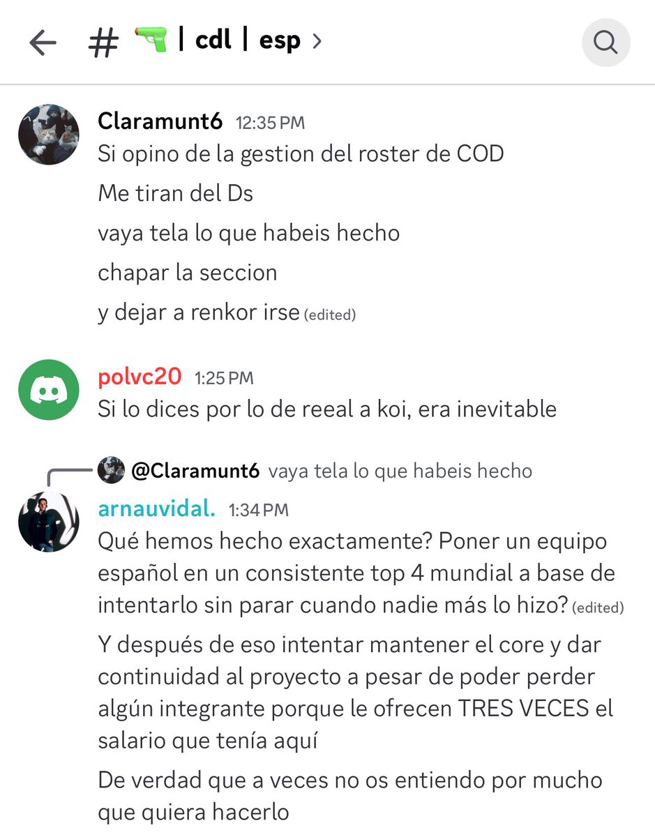TheFlank's tweet photo. 🚨 BREAKING: ReeaL possibly set to join KOI / @TorontoUltra!

Team Heretics founder Arnau Vidal shared his rostermania troubles in their public discord earlier today, confirming rumors in the process…

“losing a member because they are offered THREE TIMES the salary” 👀💸