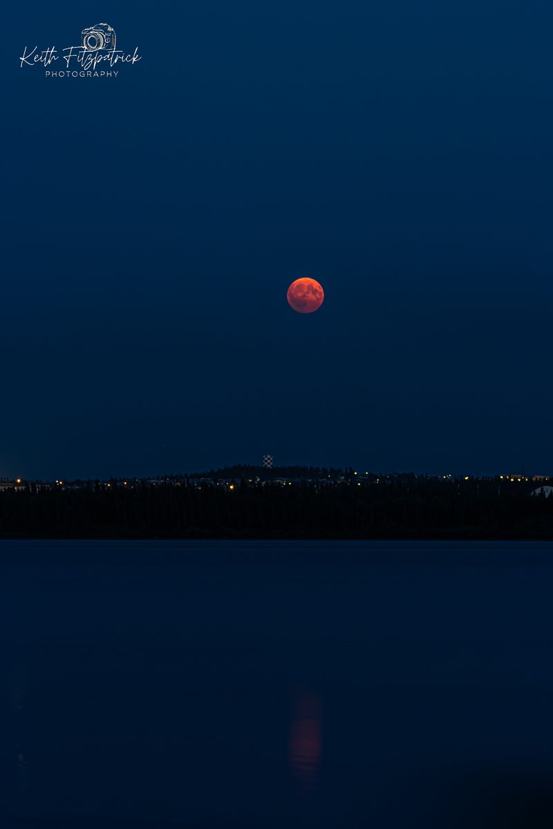 KeithFitz81's tweet photo. Aug 8th 2025 - Sturgeon Moon rising over Wabush tonight. A bit delayed as it had to fight a smoke/cloud bank on the horizon. Still beautiful. #nlwx #nlastro #AstroPhotography #moon #moonPhotography #nature #ShareYourWeather #thebigland #labrador #labradorwest #wethenorth https://t.co/sFaM4qEQxk