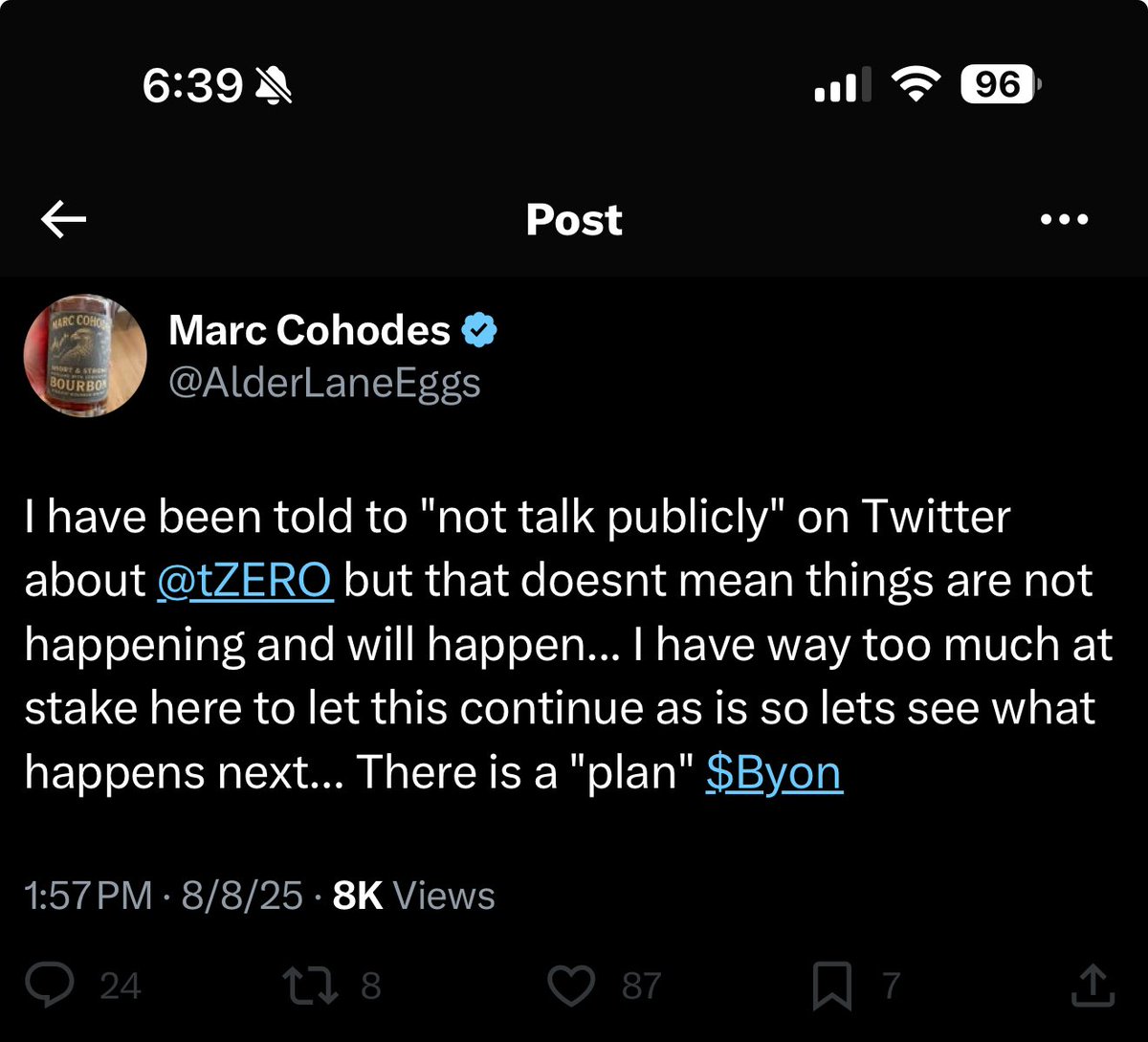 Ahh that sucks… short seller going with “another plan?” Ahh how cute…