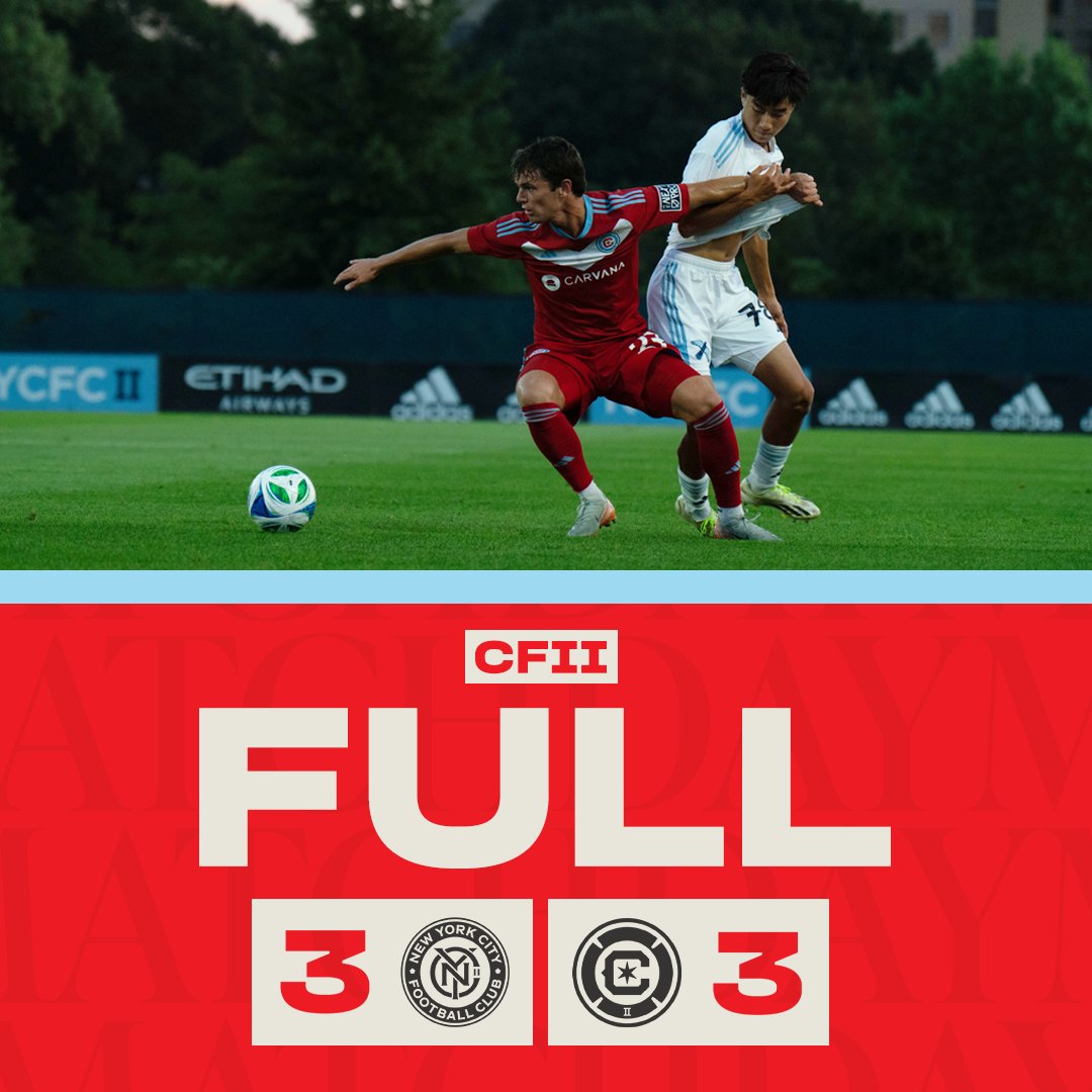 We'll take the extra point home with us✌️

#ChicagoFireII | #cf97