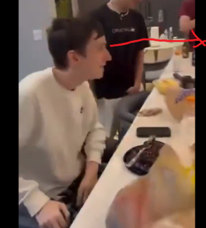 notice how after he ripped it he looked and smiled at bucke for validation 

not tryna project but i betcha that whole house was saying it and he was just caught up in that bad influence  around him being 17 and them being adults