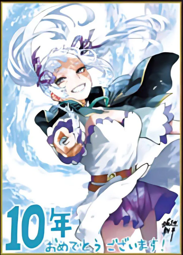 All 17 Black Clover Illustrations have been fully revealed. Got to say there's shockingly a lot of Asta art
#BCSpoilers 
Anyways, here's all artworks by each artist.

Masashi Kishimoto (Naruto)
Eiichiro Oda (One Piece)
Tite Kubo (Bleach)
Kohei Horikoshi (My Hero Academia)