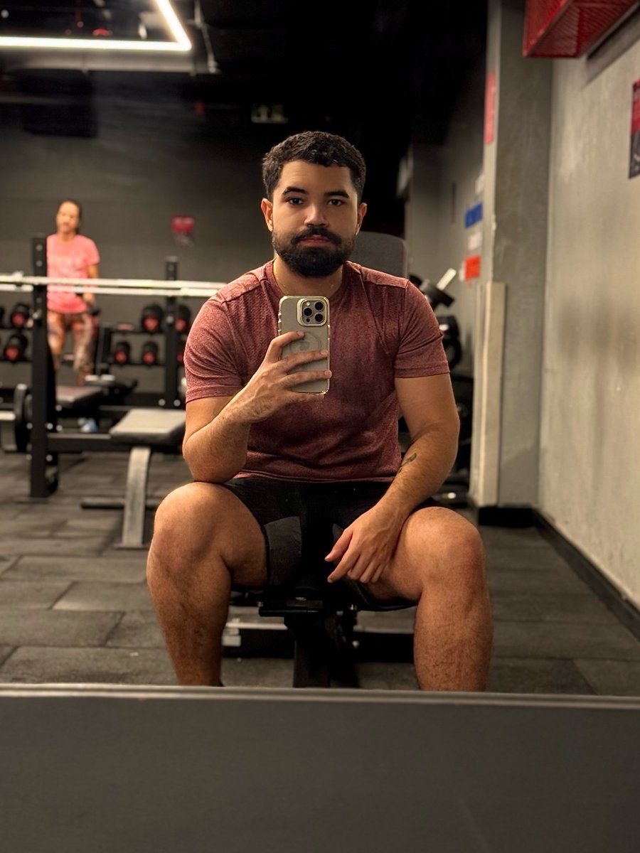 O foco veio com tudo e alguém não faltou academia essa semana 🤣