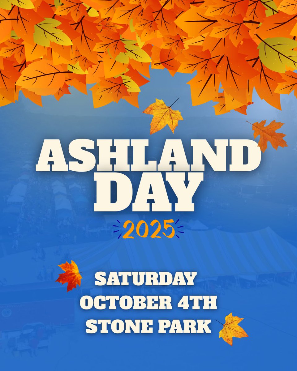 Save the date! October 4th, at Stone Park 😎