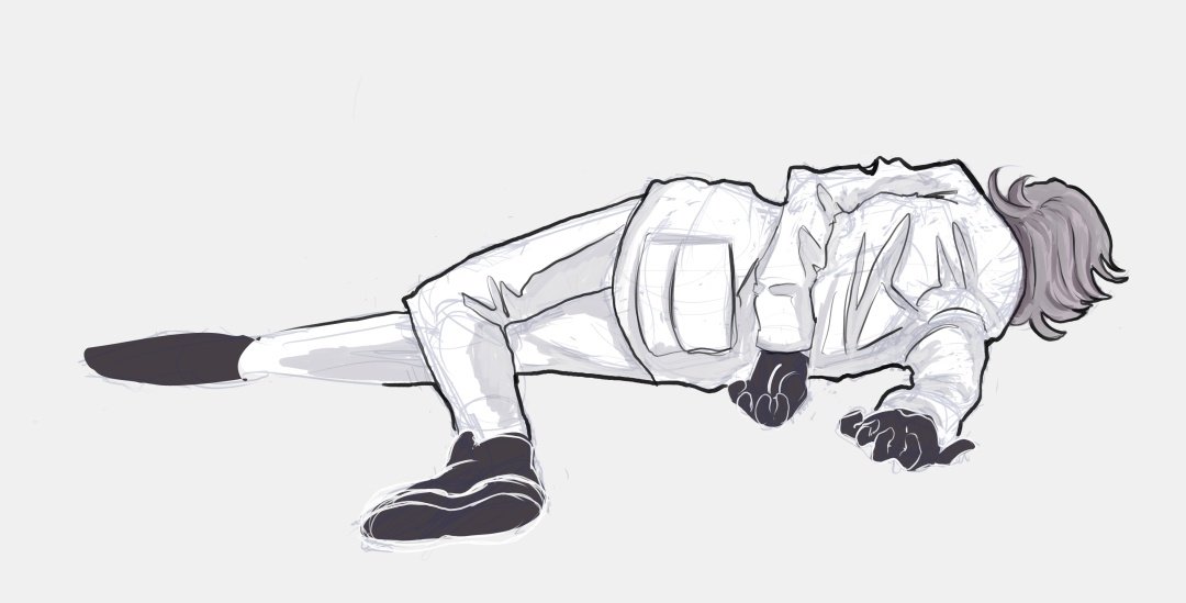 i need eito aotsuki out of my head so i drew him dying