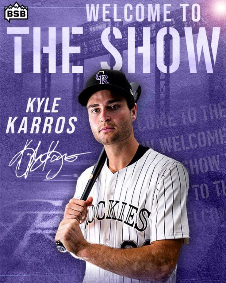 Kyle Karros has been called up. Welcome to the show!