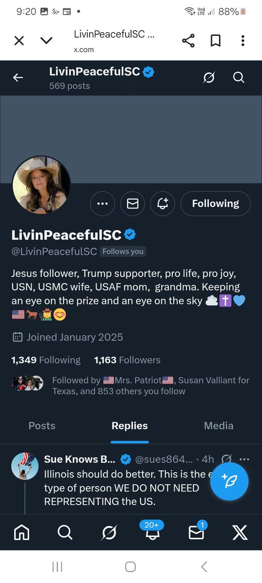 KJW (@hawkesbay69) on Twitter photo Can we please get this patriot some more fantastic friends, please give <a href="/LivinPeacefulSC/">LivinPeacefulSC</a> a F&R ๐ช๐ซถ๐๐ฅ๐ฏ๐บ๐ธ Can we please get this patriot some more fantastic friends, please give <a href="/LivinPeacefulSC/">LivinPeacefulSC</a> a F&R ๐ช๐ซถ๐๐ฅ๐ฏ๐บ๐ธ