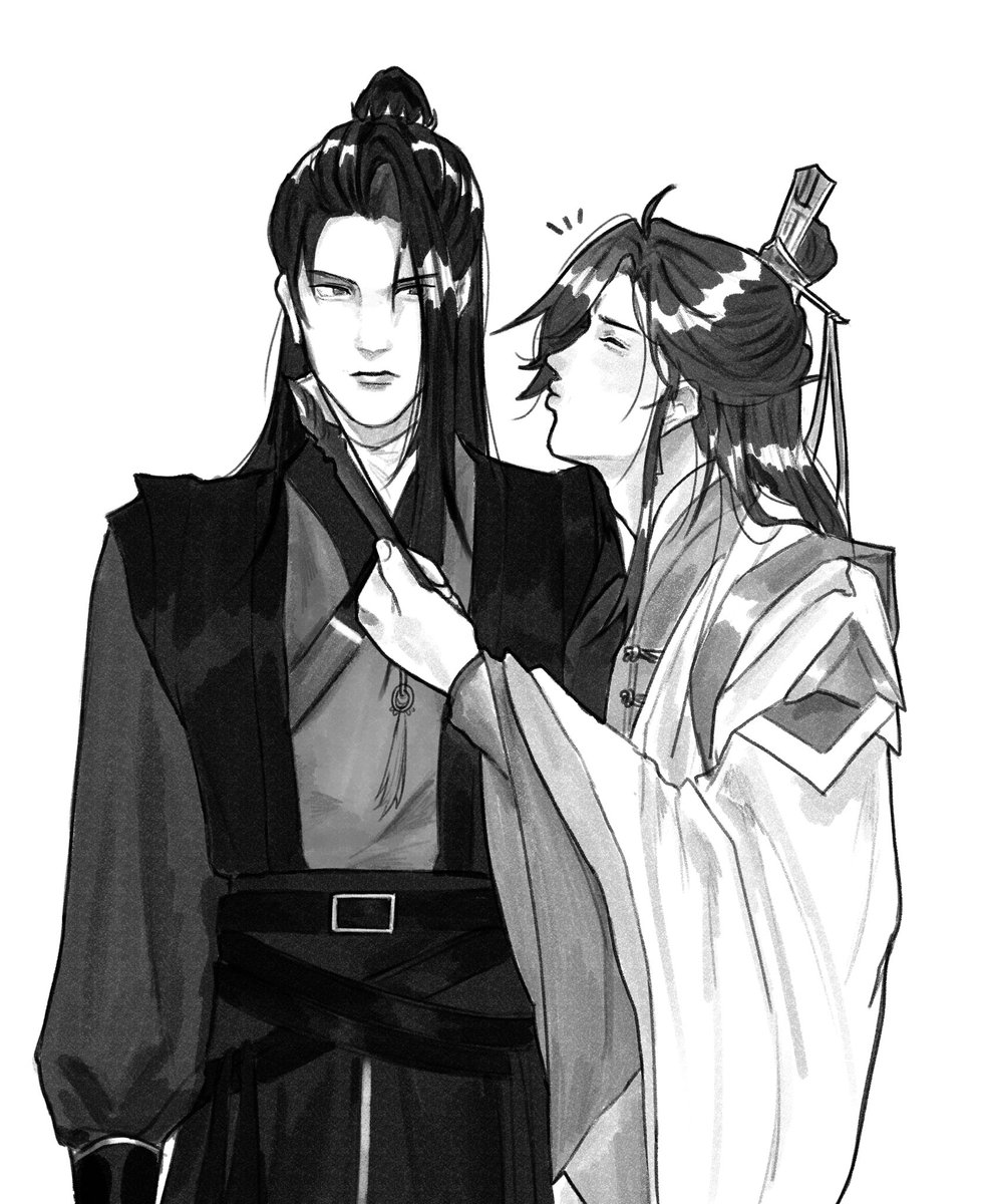 insecuremelon16's tweet photo. Thank you @mimitwos for the beautiful beautiful art of He Xuan and Shi Qingxuan from TGCF!! They’re were so sweet to work with and very generous! https://t.co/14xSSv06j6