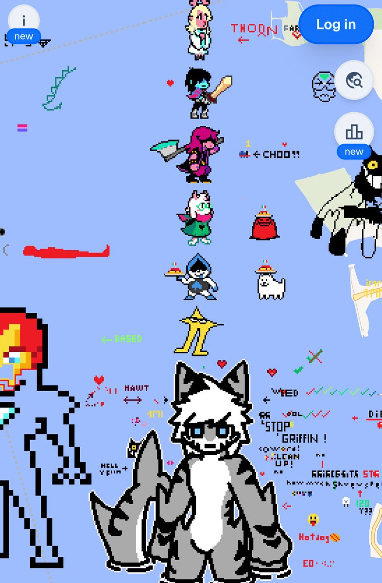 Hey whoever drew this near my city on wplace

I just wanna talk