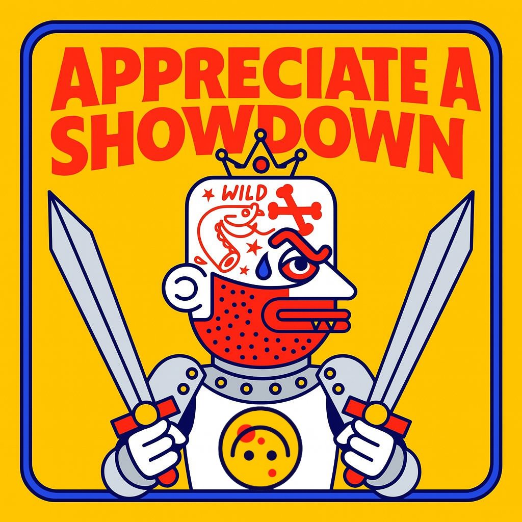 ⚔️ NEW GAME SHOWDOWN ⚔️

Built from scratch. Powered by YOU

Think Rumble… but custom

Every move, every weapon = handcrafted chaos

 By @ILLuminaryLabs + <a href="/Appreciators_IO/">The 🅰️ppreciators</a>

🅰️dd YOUR ideas with 🅰️ppreciation Coin

👉 Join the fight: discord.gg/theappreciators

#SHOWDOWN