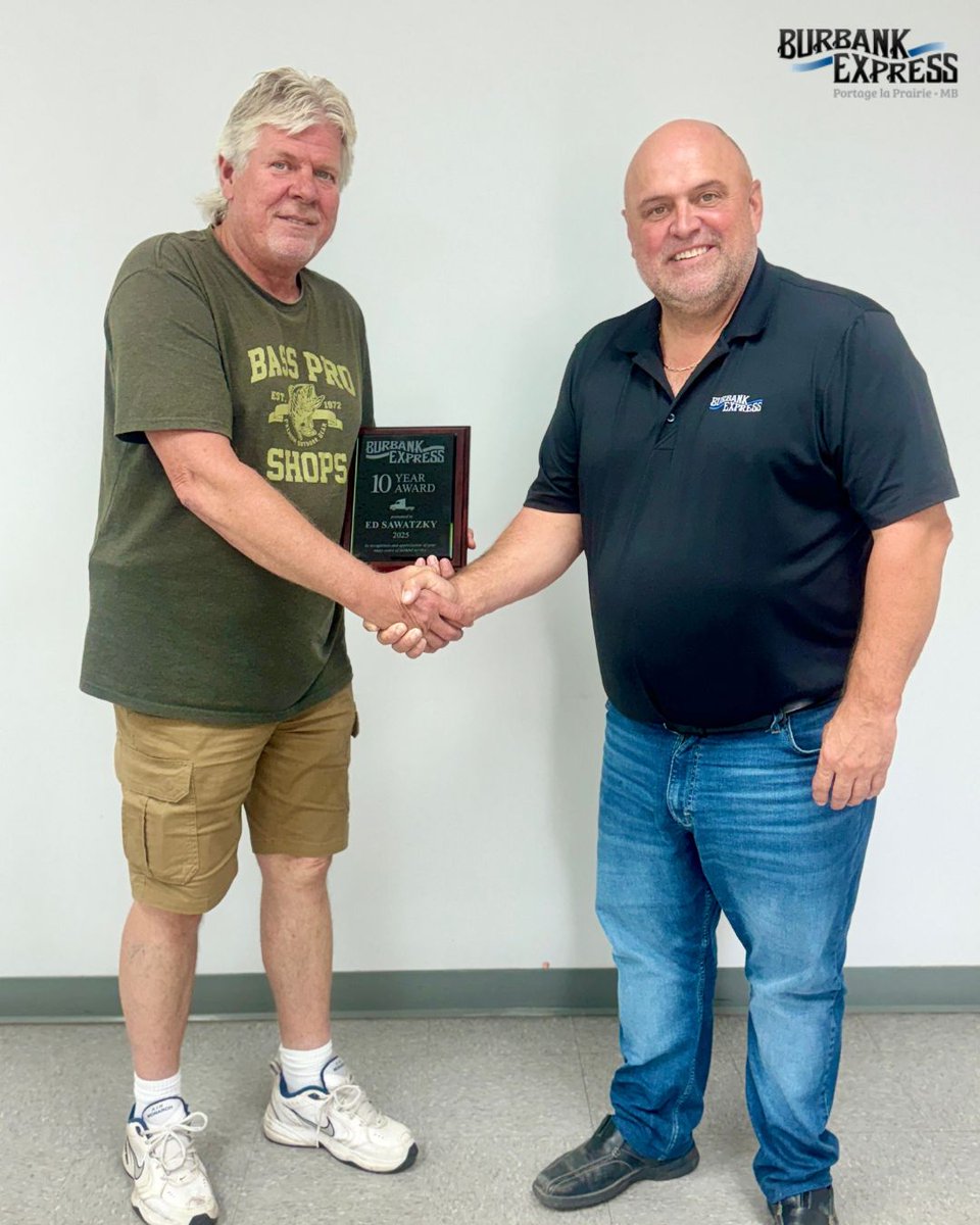 Congratulations, Ed Sawatzky, on 10 incredible years of dedicated service! Thank you for everything you do!