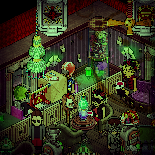 If you're also a fan of Halloween in <a href="/Habbo/">Habbo</a> <a href="/HabboNFT/">Habbo NFT</a>  !

Rock, paper, scissors during Habboween back then—what a memory 👻

#Habboween #Habbo #Habbocollectibles