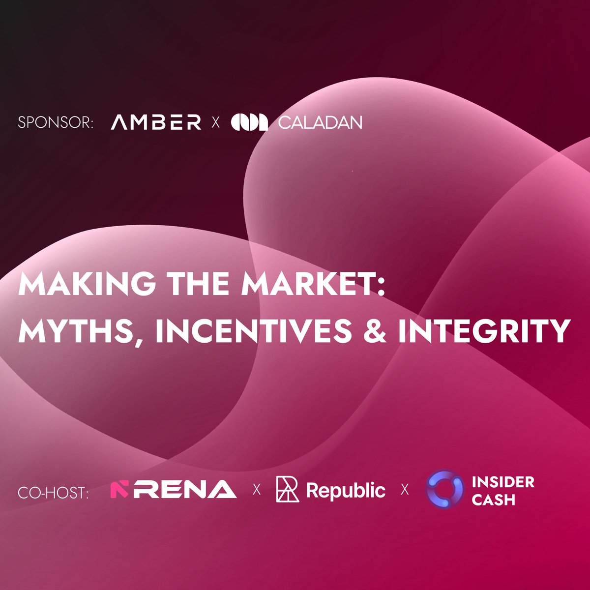 Rena Labs (@rena_labs) on Twitter photo Join Rena & <a href="/RepublicCrypto/">Republic Crypto</a> for an evening of real talk and top-tier networking in NYC 🍎
We’ll dive into:
- Myths around crypto market making
- How liquidity incentives interact and why transparency matters
- A first look at Insider.Cash, our upcoming market Join Rena & <a href="/RepublicCrypto/">Republic Crypto</a> for an evening of real talk and top-tier networking in NYC 🍎
We’ll dive into:
- Myths around crypto market making
- How liquidity incentives interact and why transparency matters
- A first look at Insider.Cash, our upcoming market