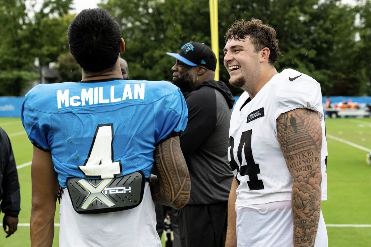 Friends off the field. 
Fierce competitors on the gridiron. 

They begin their NFL journey together today at 4pm. 

Browns at Panthers 

#foreverafriar