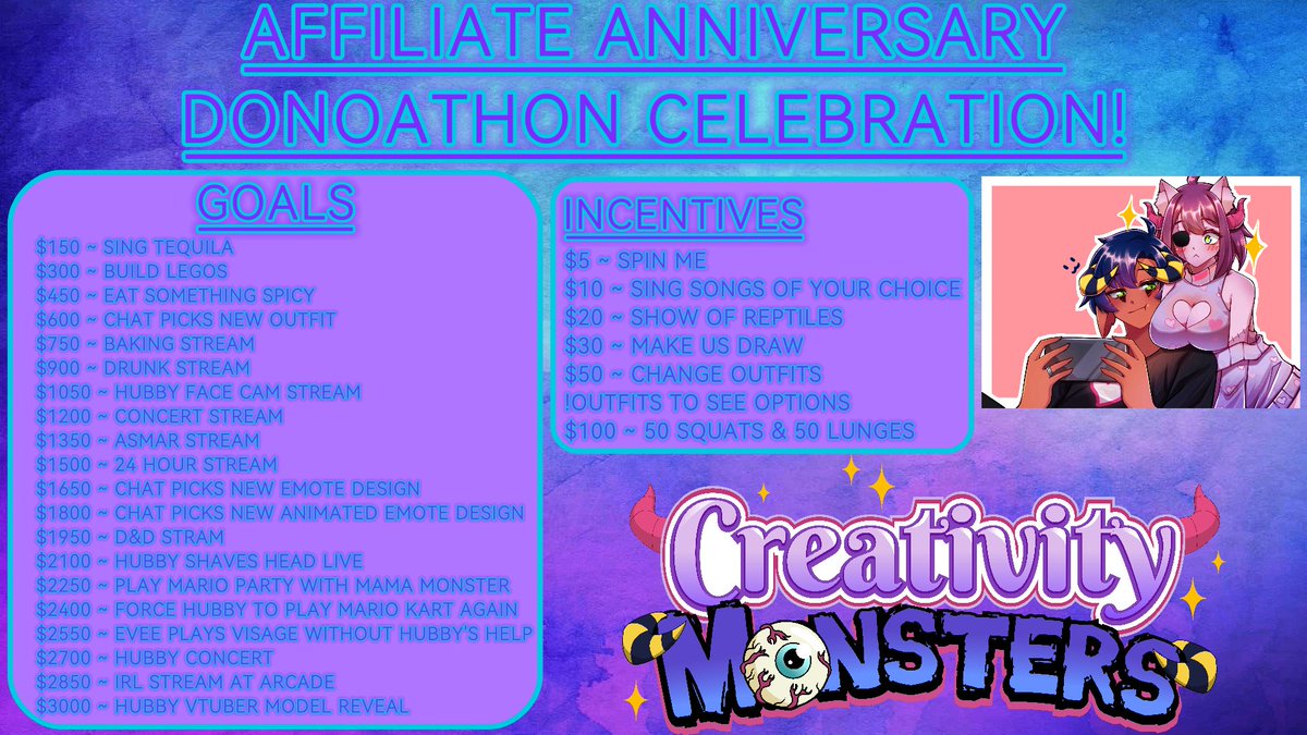 CreativityMonsters 💜😈 ~ EN~PNGtuber tweet media