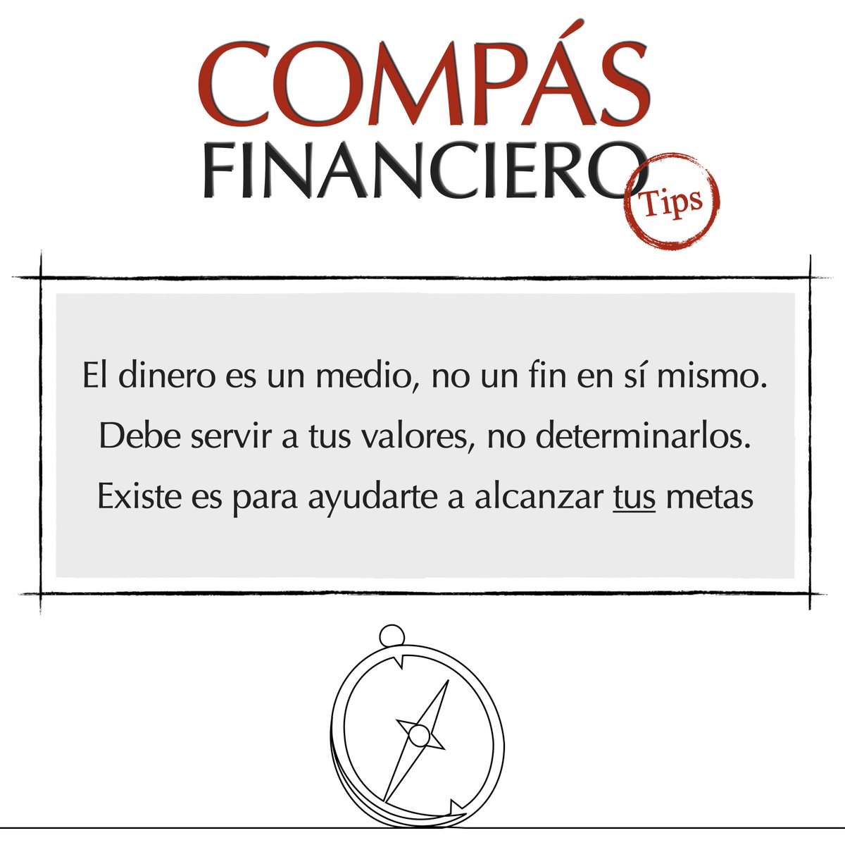 CompasFinancier's tweet image. 💡 El dinero no es el fin. Es solo un medio.
Debe servir a tus valores, no dictarlos.
Antes de querer "ser rico", pregúntate: ¿para qué?
Sea lo que sea —libertad, familia, propósito— que sea tu meta, no la de otros.
#CompásFinanciero #SerenidadFinanciera