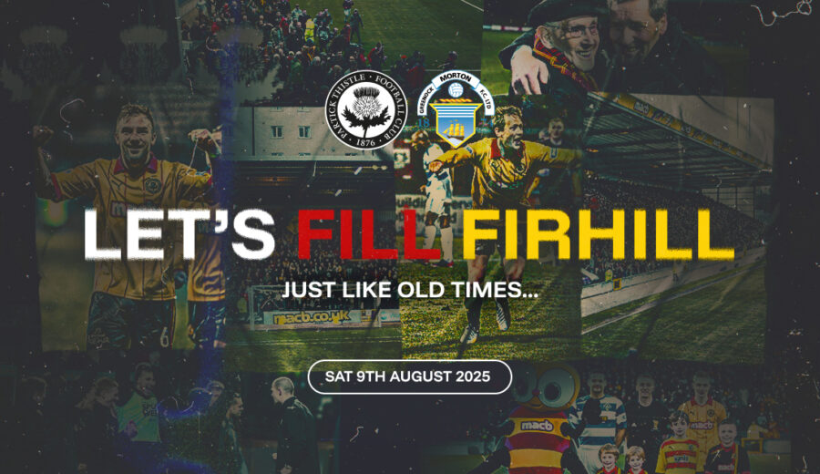 The Jags Foundation (@jags_foundation) on Twitter photo It's game day - the first home game of the 2025-26 league campaign
<a href="/PartickThistle/">Partick Thistle FC</a> v <a href="/Morton_FC/">Greenock Morton</a>
Two fan-owned Clubs spar for the spoils in North Glasgow
Get your ticket. Bring your friends. Bring your family.
Let's Fill Fortress Firhill ⤵️
app.fanbaseclub.com/Fan/Tickets/Se…
🟡🔴🟡 It's game day - the first home game of the 2025-26 league campaign
<a href="/PartickThistle/">Partick Thistle FC</a> v <a href="/Morton_FC/">Greenock Morton</a>
Two fan-owned Clubs spar for the spoils in North Glasgow
Get your ticket. Bring your friends. Bring your family.
Let's Fill Fortress Firhill ⤵️
app.fanbaseclub.com/Fan/Tickets/Se…
🟡🔴🟡