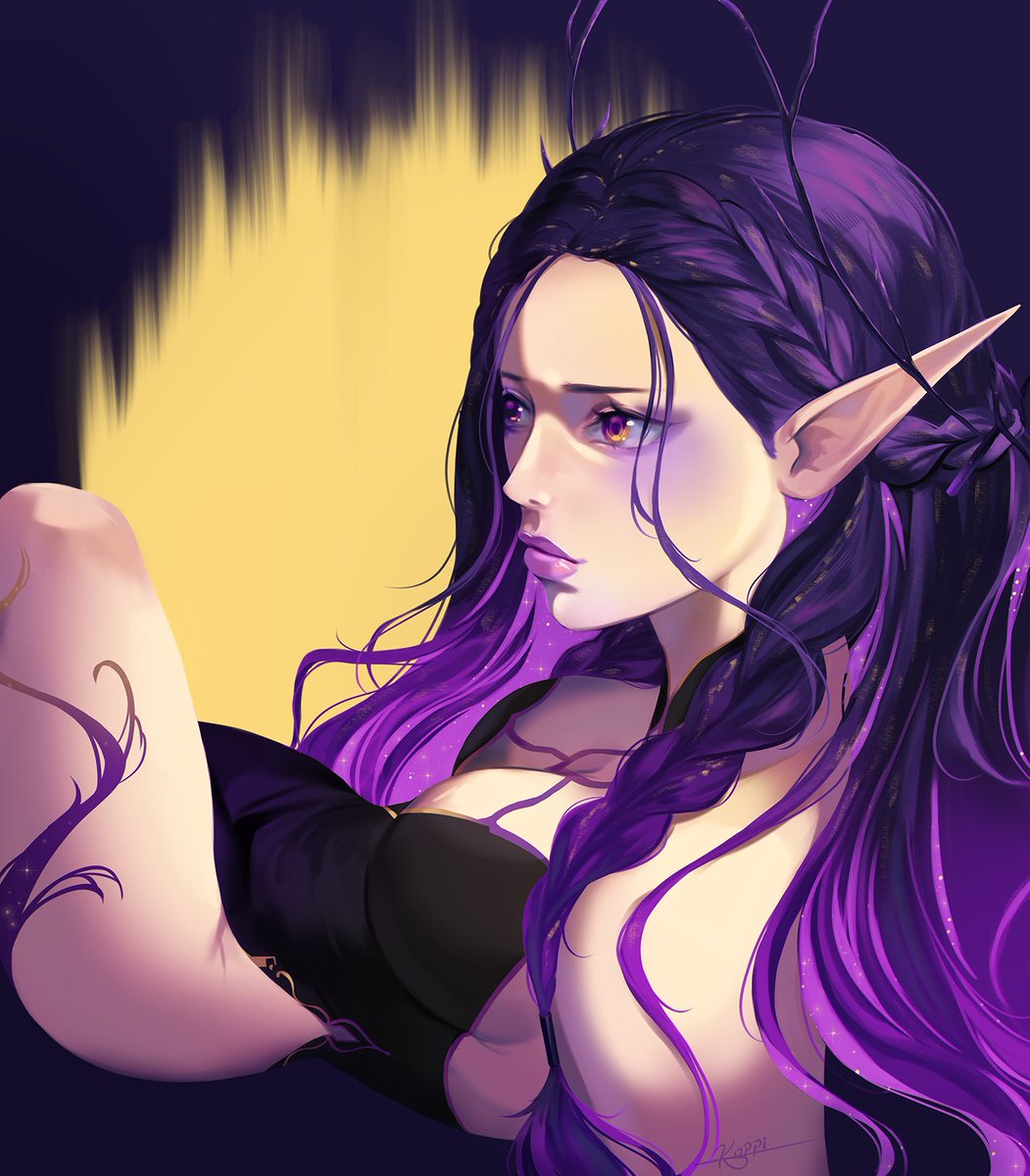 Commission Illustration for <a href="/Exorblou/">Exorblue</a> 
Tysm for your preference! ✨

#commissionsopen #artmoots #illustraion