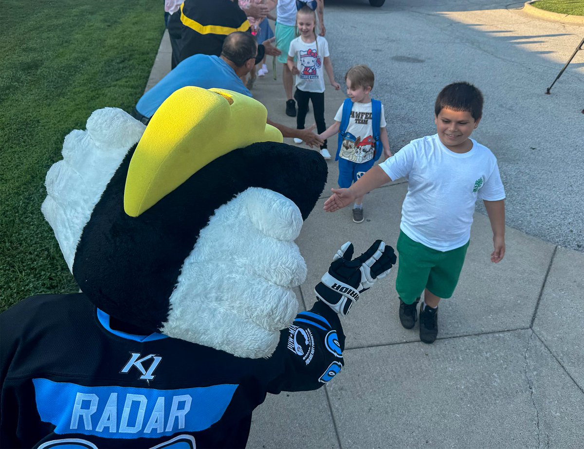 Quad City Storm (@quadcitystorm) on Twitter photo Week one back at school is in the books in the Quad Cities and Radar got to welcome students back to the classroom earlier this week🤝
You can catch Radar out in the community all year long thanks to our friends at <a href="/TysonFoods/">Tyson Foods</a>
#TakeCover Week one back at school is in the books in the Quad Cities and Radar got to welcome students back to the classroom earlier this week🤝
You can catch Radar out in the community all year long thanks to our friends at <a href="/TysonFoods/">Tyson Foods</a>
#TakeCover