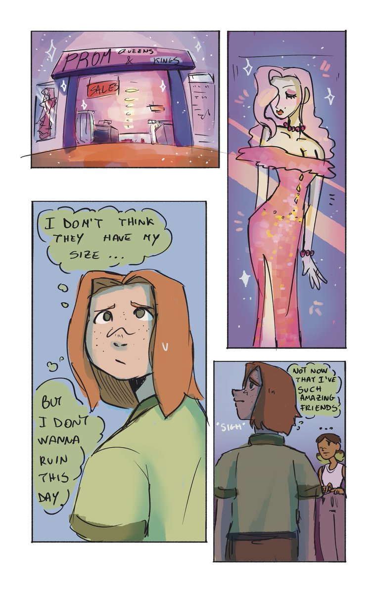 Shallanzah_'s tweet photo. The Mall🦋🐦‍⬛🌙☀️

First 4 pages of this silly comics, lets start easy… 
#lostrecordsbloomandrage #lostrecord #pickpoet 

(4/15) https://t.co/iHvb5nhkyr