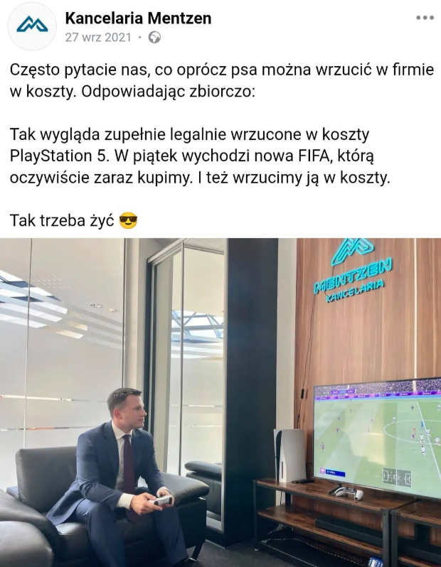 Pan Sławek krytykuje cwaniactwo Januszexów ws. KPO? Niebywałe. Zdjęcie bez związku.