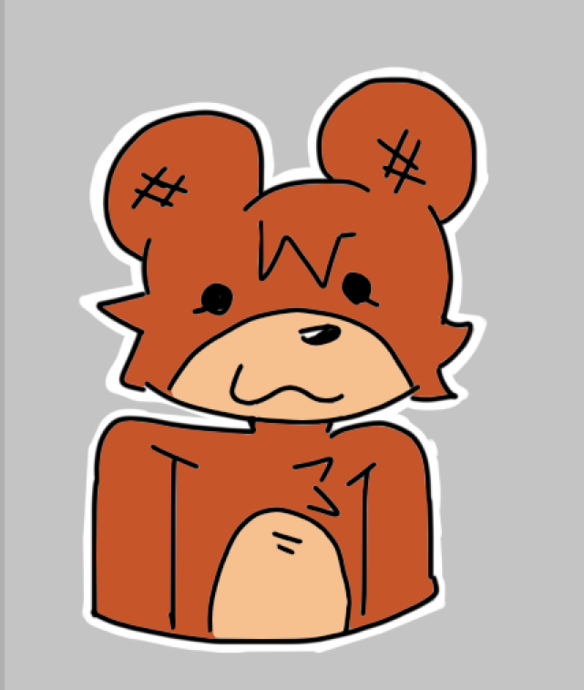 kax17draws's tweet photo. silly bear 🐻🍯 https://t.co/c9SQFis4ZZ