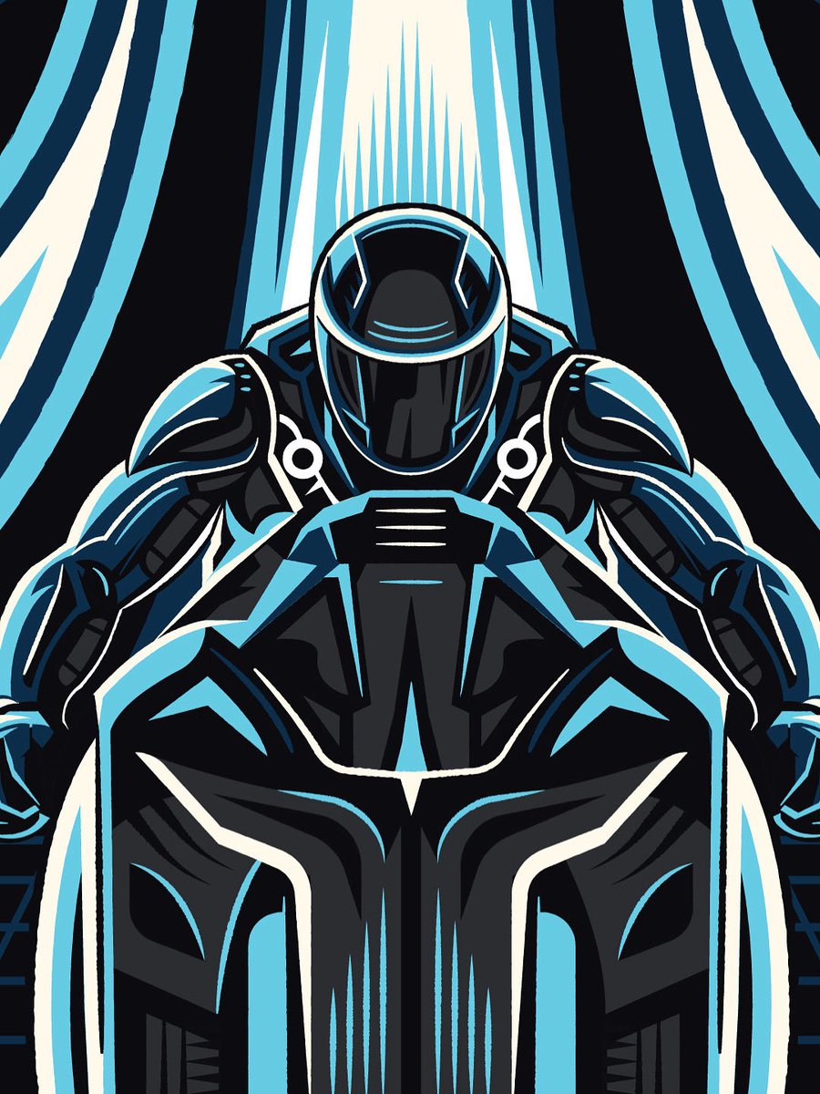 Just dropped into the Grid.

Here’s a sneak peek at a TRON inspired piece I’m working on, lightcycle, neon trails, and a whole lot of digital rebellion.

TRON fans: what’s your favorite moment from the franchise?

IYKYK: “I fight for the users” 

#TRONArt #Illustration