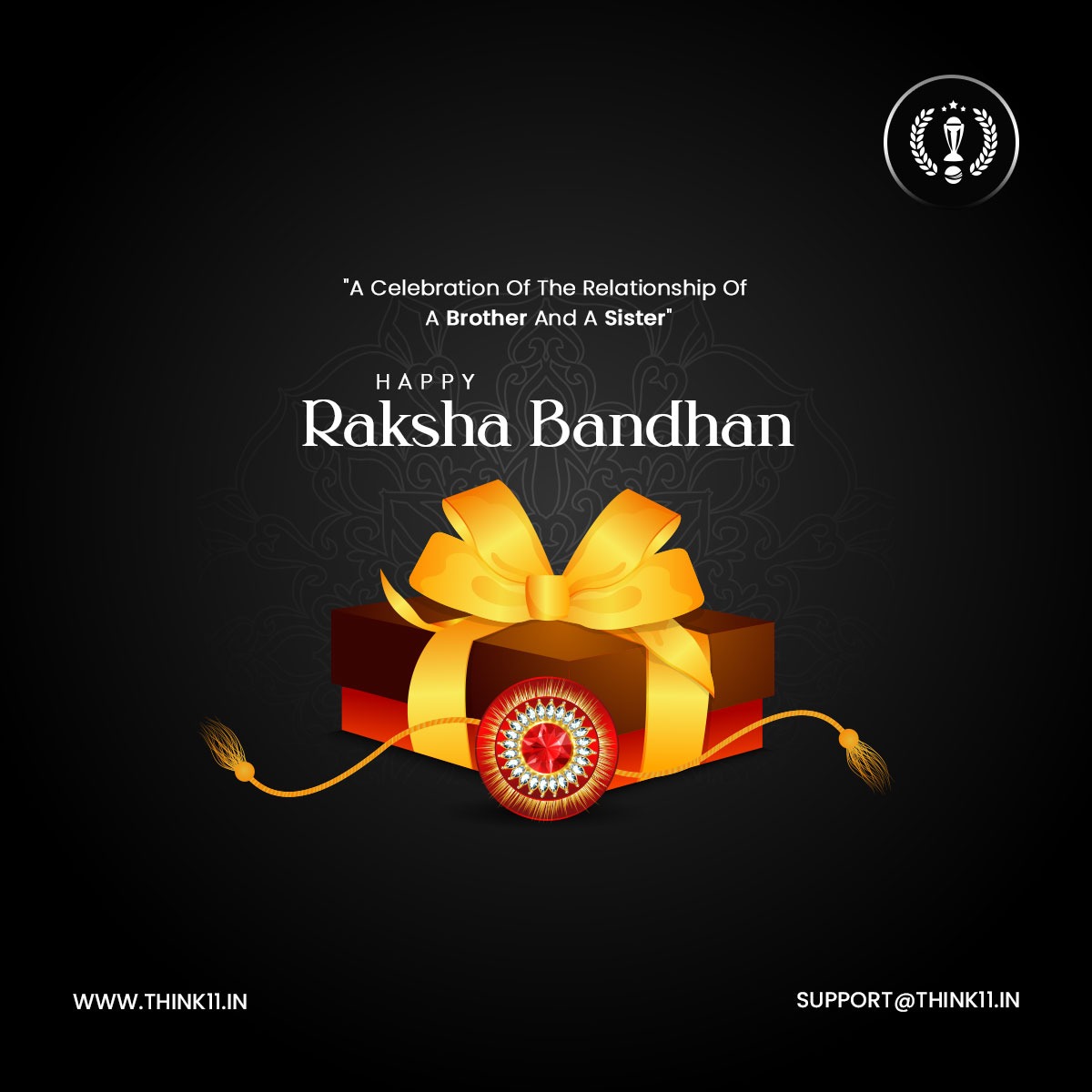 Think11app's tweet photo. Some bonds are stronger than any fantasy team. 🪢💛
Happy #RakshaBandhan from Think11!
#SiblingGoals #Think11 https://t.co/5En5PZzKcU