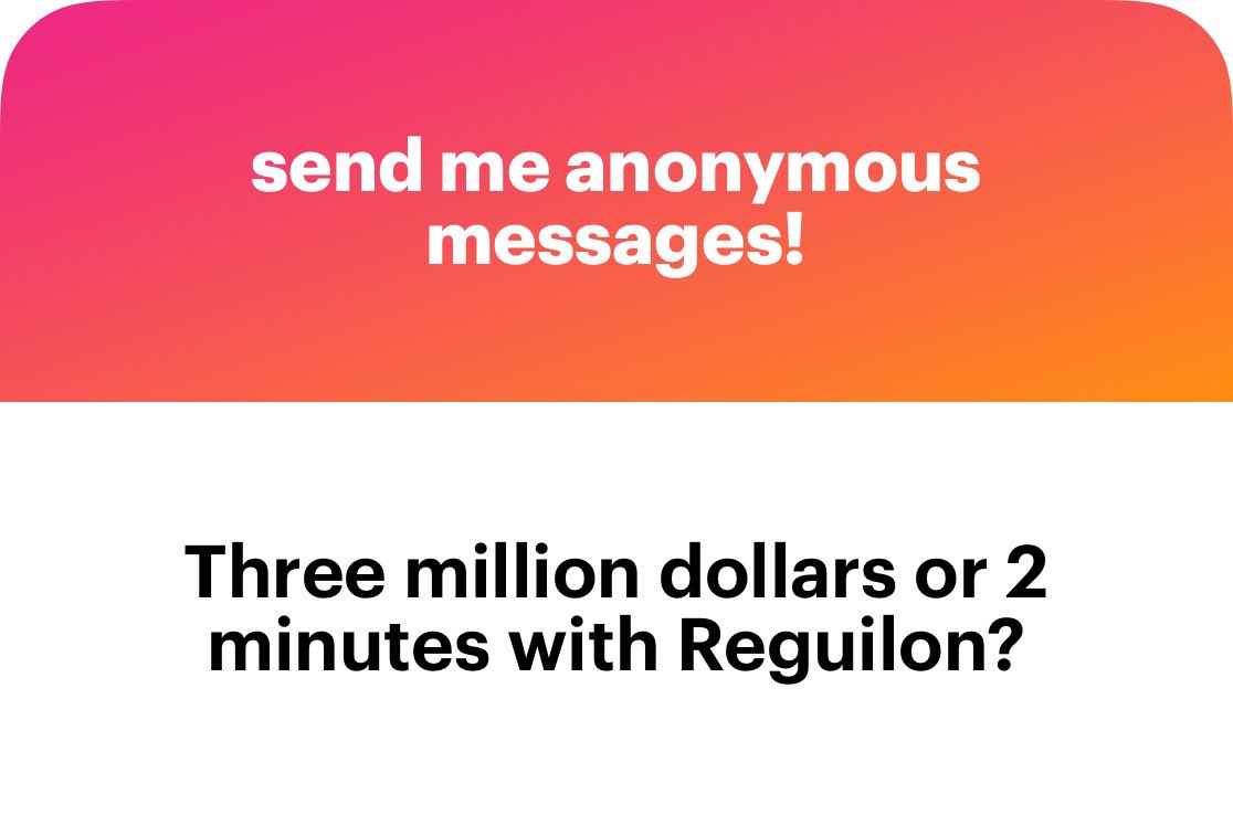 2 Million. But if it’s 2 minutes with Emerson Royal…👀