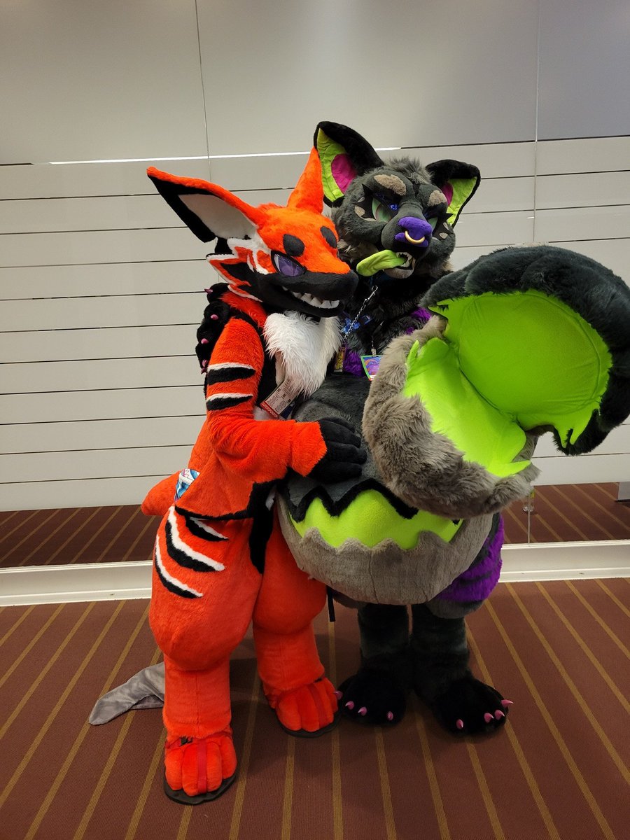 Avi/Granate (now with Novabeast) (@theaviatingwolf) on Twitter photo Happy #FursuitFriday and #VoreDay !! Watch out for tail maws!! They can nom more than you think!! With
<a href="/aether_mayhem/">Down with the thiccness</a> at AC25!
πΈ @/sedawolf at bky Happy #FursuitFriday and #VoreDay !! Watch out for tail maws!! They can nom more than you think!! With
<a href="/aether_mayhem/">Down with the thiccness</a> at AC25!
πΈ @/sedawolf at bky